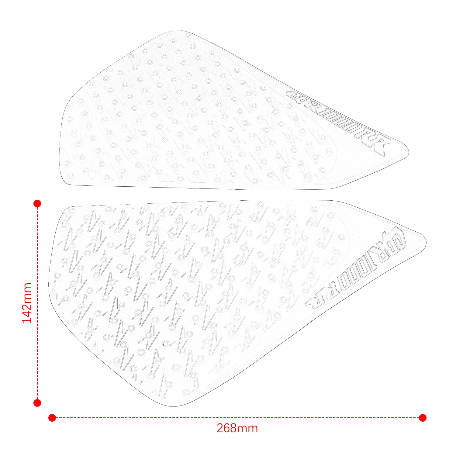 3M Motorcycle Anti slip Tank Pad Sticker Decal For Honda CBR1000RR CBR 1000RR CBR1000 RR2004 2005 2006 2007