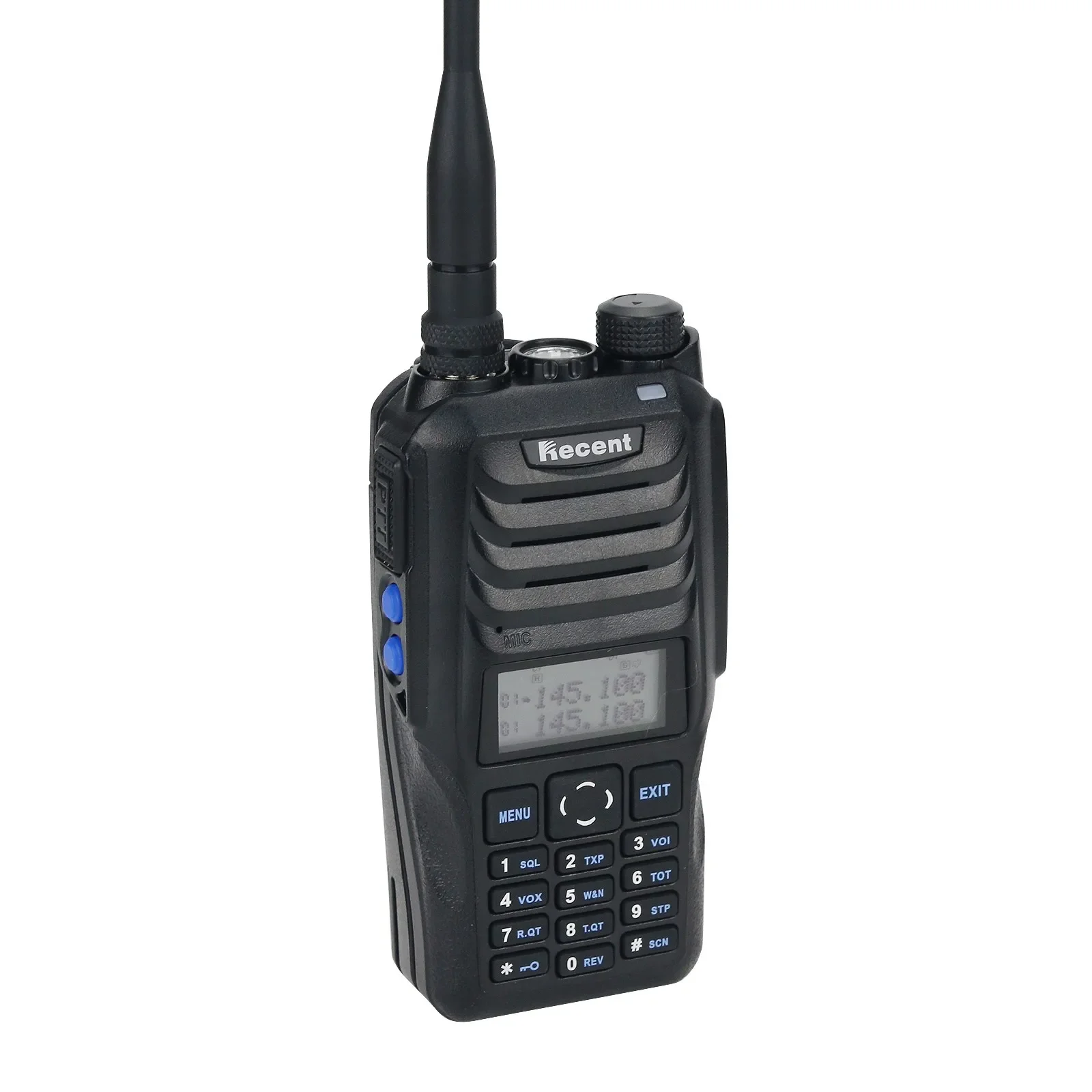 RS-589 Profissional 10W 12KM VHF UHF Rádio Walkie Talkie Transceptor Portátil Portátil com Lanterna LED