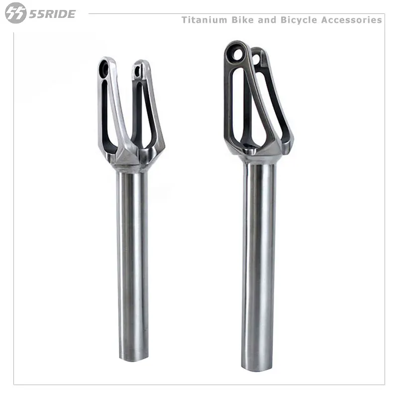 Extreme Sports Electric Stunt Scooter Fork Accessories, Entertainment Spare Parts, Titanium, Factory Price