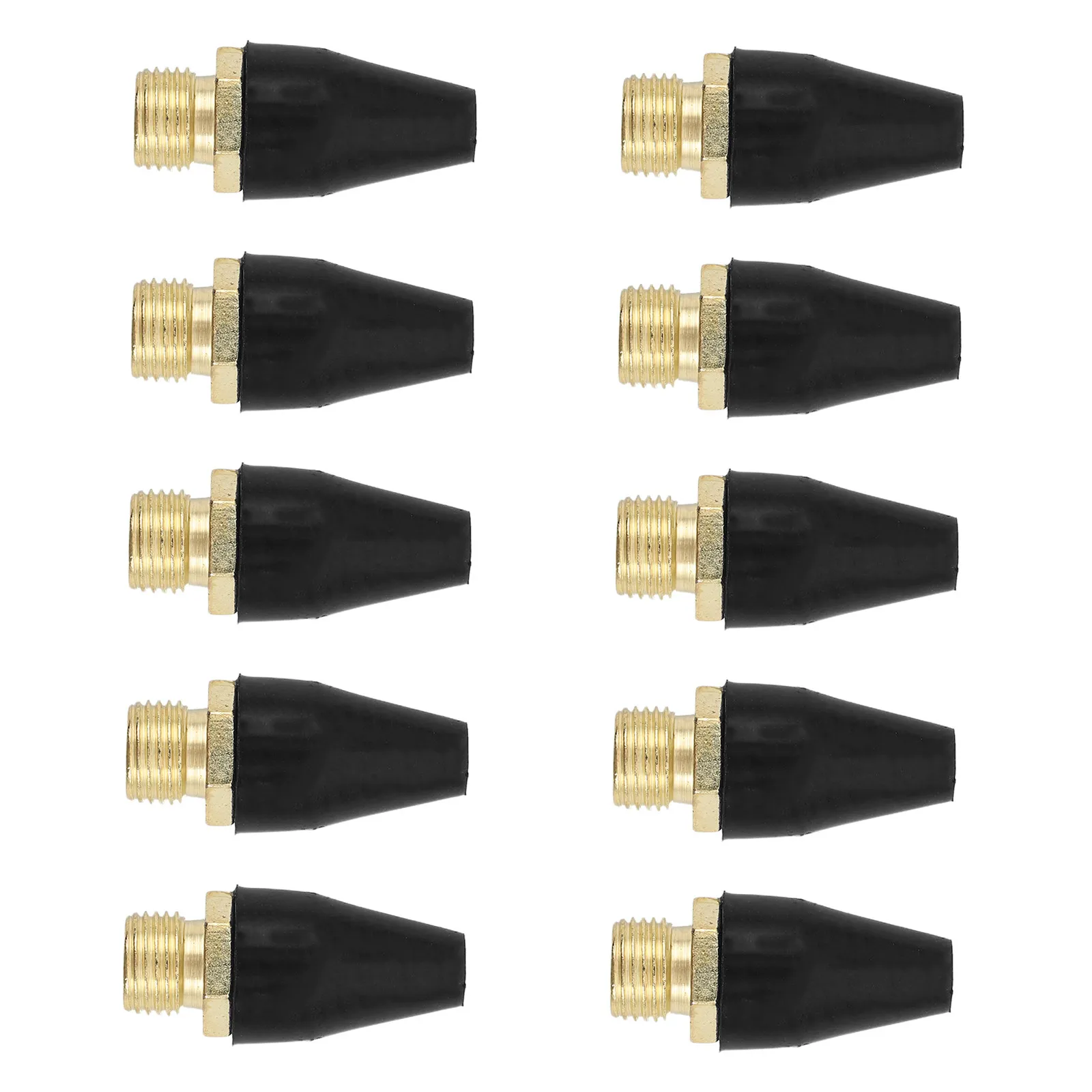 Heavy Duty Pneumatic Air Fittings Set – Brass Body, Nylon Tubing, Push-to-Connect Kit for Workshop & Garage