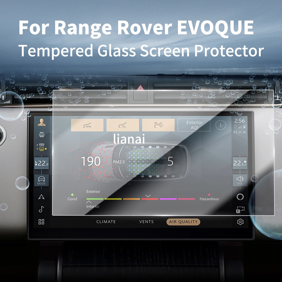 Carplay Screen Protector Tempered Glass Protective Film Navigator Car Stickers Accessories For24 Chery Range Rover EVOQUE