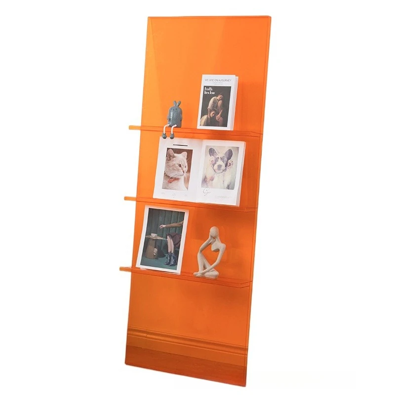 

Floor-to-ceiling bookshelf, newspaper and magazine shelf, office book storage, bookcase picture book shelf