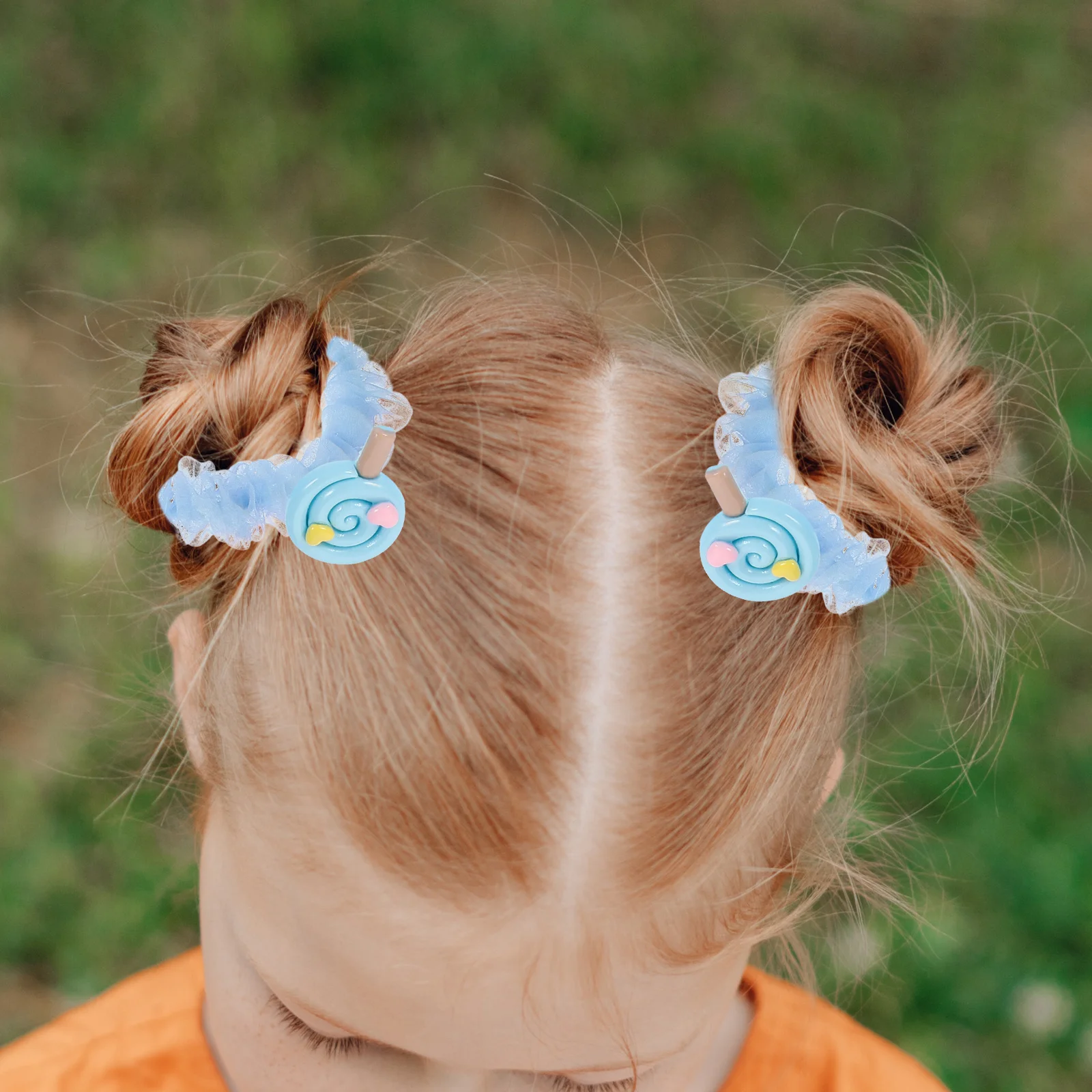 

5Pcs Hair Scrunchies Cute Elastic Ponytail Holders Hair Ties Accessories Cute Ponytail Holders Women Headdress