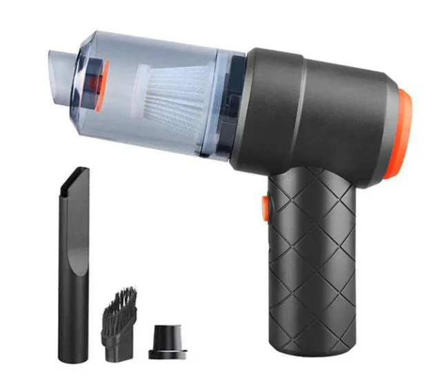 자동차 진공 청소기 휴대용 무선 진공 청소기 6000PA 강력한 흡입 핸드 헬드 진공 청소기 자동차 홈을위한 강력한 송풍기