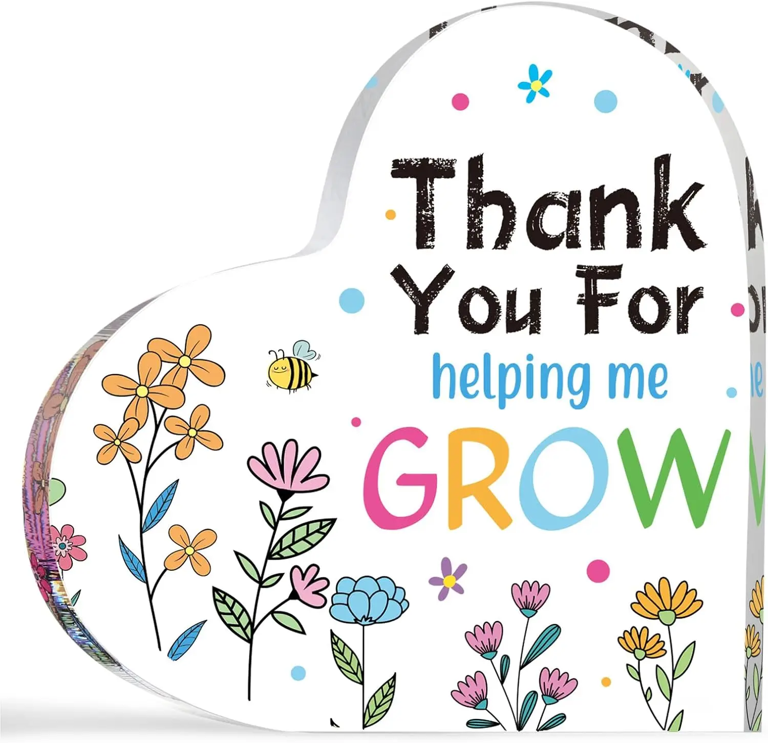 Teacher Appreciation Gifts for Women Acrylic Keepsake and Paperweight Teacher Gifts for Nurse Graduation Retirement First Last