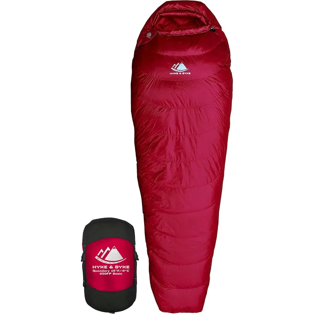 

Quandary 15°F Cold Weather Mummy Hiking & Backpacking Sleeping Bag - Duck Down 650 FP 3 Season Sleeping Bags