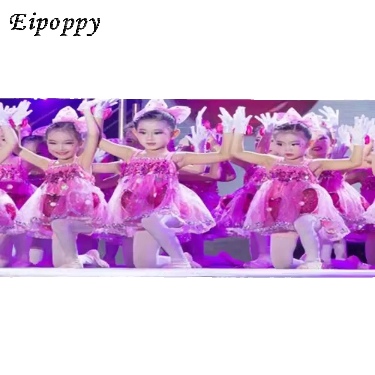 فستان رقص مع تنورة تول لطيفة ، أزياء رقص ، أيدي صغيرة ، لدي زوج