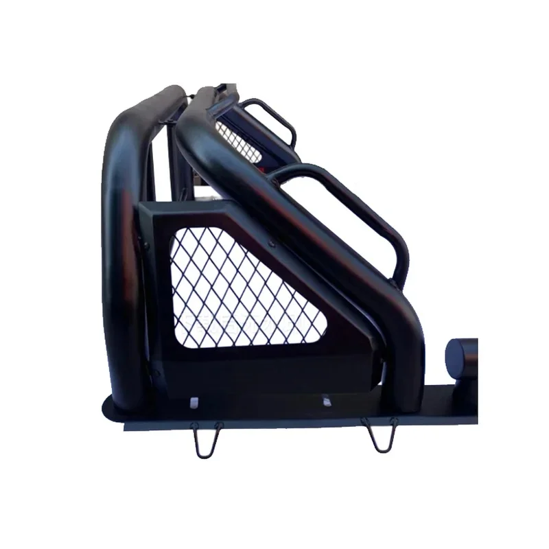 High Quality Mangane Steel Sport Bar Roll Cage Pickup 4X4 Exterior Heavy Off-Road Black Non-Slip Durle Guard