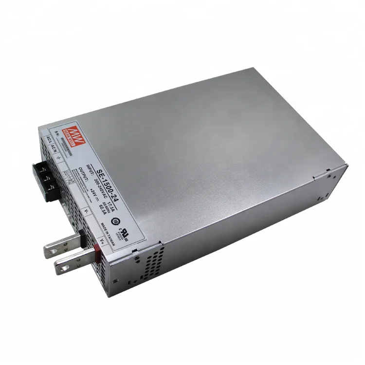 

Mean Well SE-1500-5 1500W 5V 300 Amp DC For LED Display For Electronic Equipment 5V Power Supply