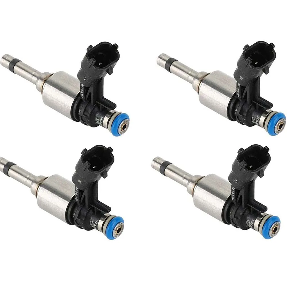 

4pcs Fuel Injector Assembly for Hyundai Accent Kia Rio 1.6L L4 12-17 353102B130 353102B110