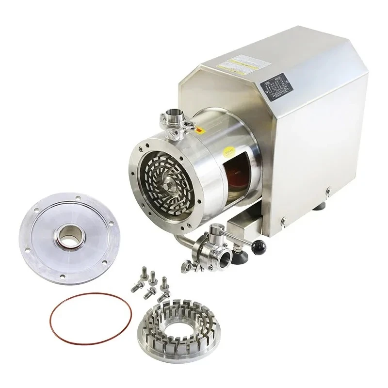 

380V 4KW Food GRADE PIPELINE High Shear DISPERSING EMULSIFIER PUMP Dosing Pump for Chemical Liquid Homogenizer Pump