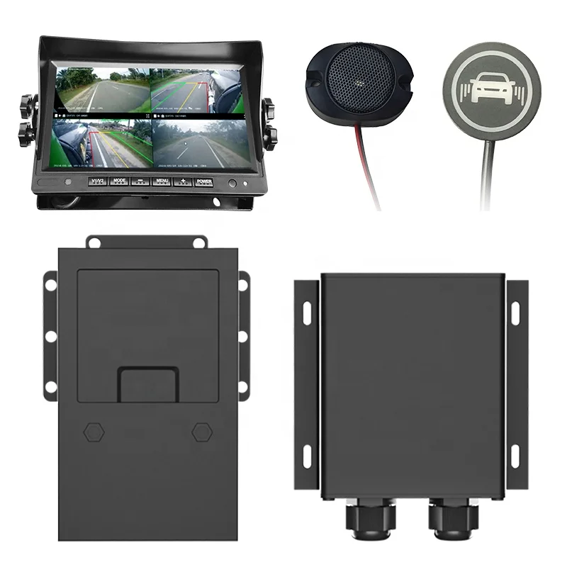 AlwayCare R350 Truck Blind Spot Detection System 77GHz Millimeter Microwave Radar with BSD Car Monitoring AHD Image Sensor