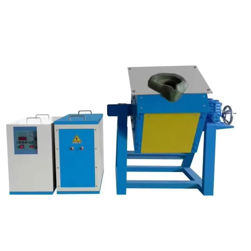 Miracle Gold en Sier Inductie Kleine draagbare schrootmeltoven