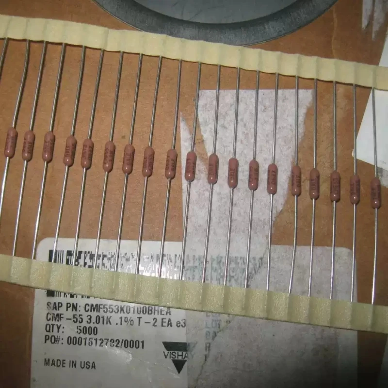 VISHAY DALE 3.01K 0.1% 0.25W precision resistor CMF-55 from the United States