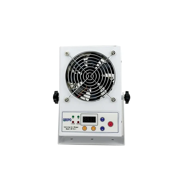 Low price Qeepo Desktop QP-FA-I esd anti static ionizer fan