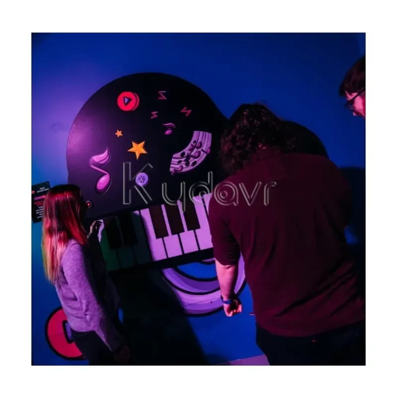 Kydavr Custom Interactive Activate Music Digital Game Challenge Rooms Design Ideas Piano Arcade Game Machine