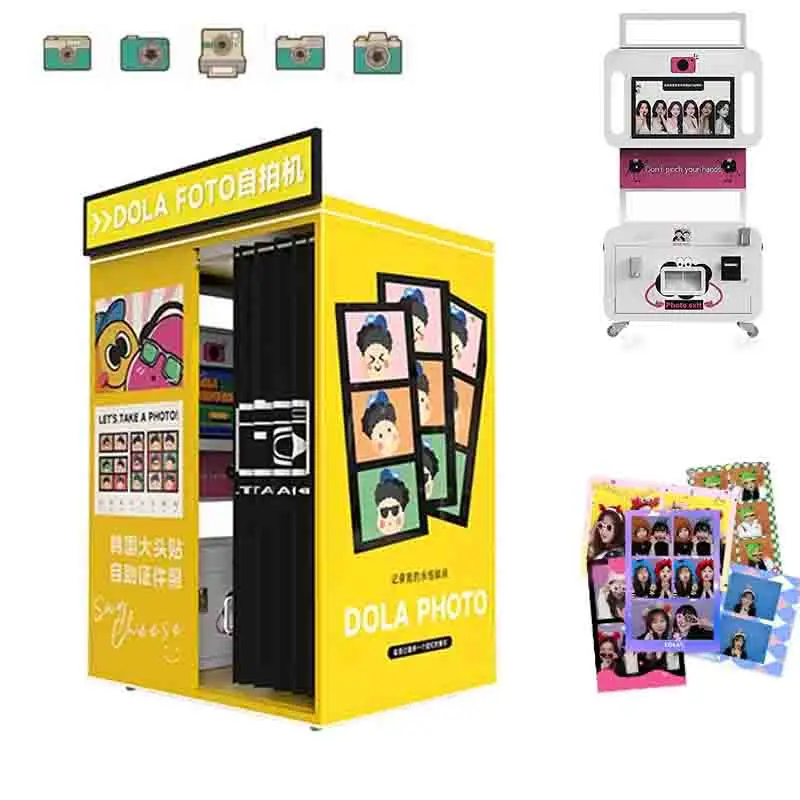 Photo Booth Shell Digital with Glam Filter Software APP for Party Photobooth Custom