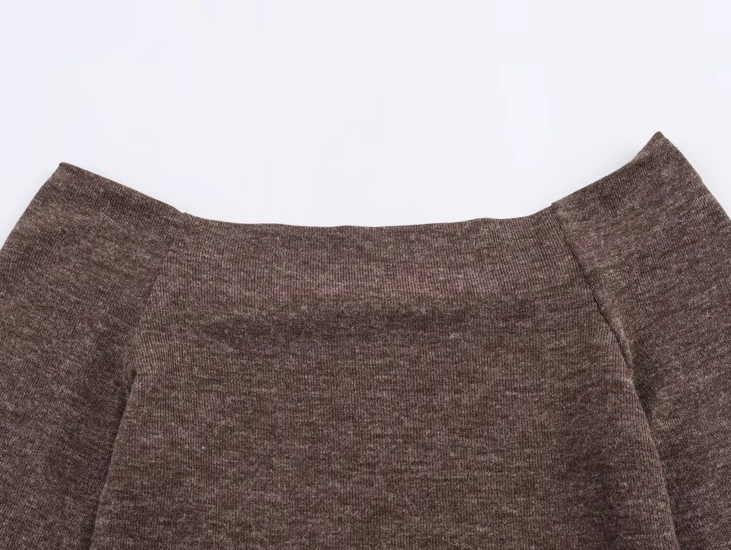 2025 European and American style early autumn new product fashionable casual style inner bottom shirt one-shoulder T-shirt top