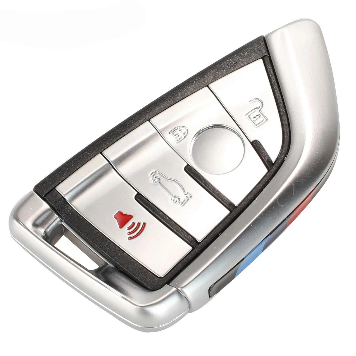 5 szt. Obudowa kluczyka samochodowego z inteligentną kartą 3/4 BTN do BMW serii 1 2 7 X1 X5 X6 X5M X6M klasy F, pilot zdalnego sterowania, wkładka ostrza