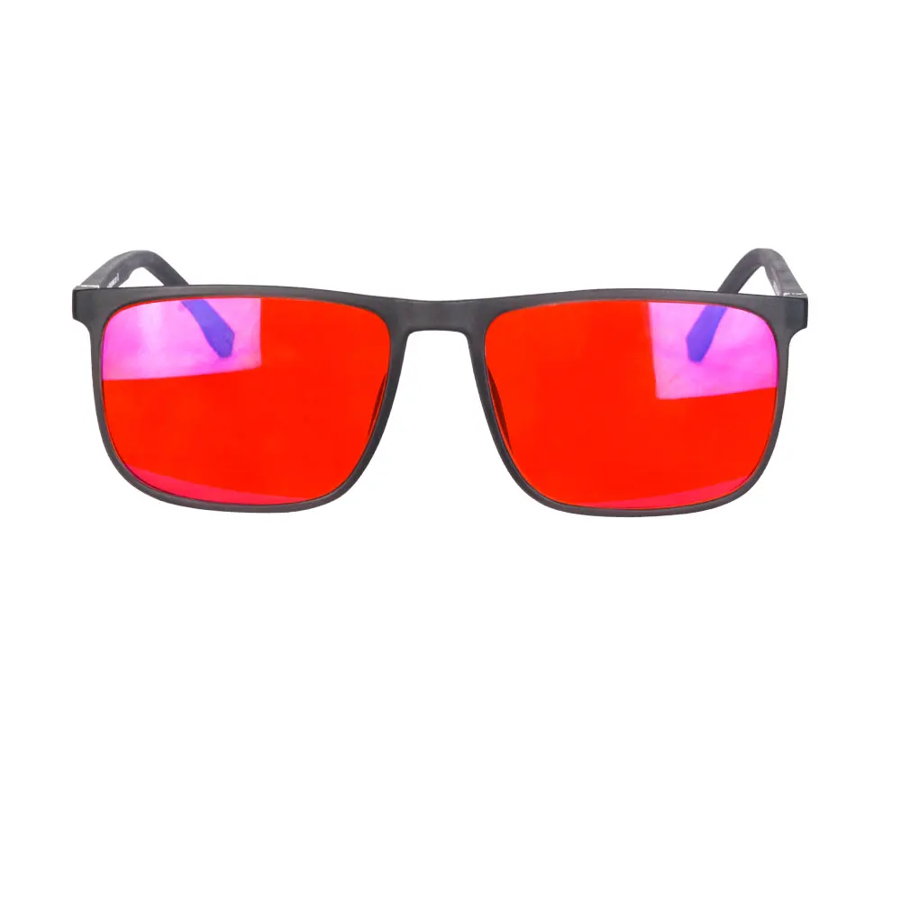 SHINU Good Sleep Blaulicht-blockierende Brille für Herren, rote Gläser, Anti-Grünlicht, beseitigt die Belastung der Augen, kann individuell angepasst werden – Detail 25