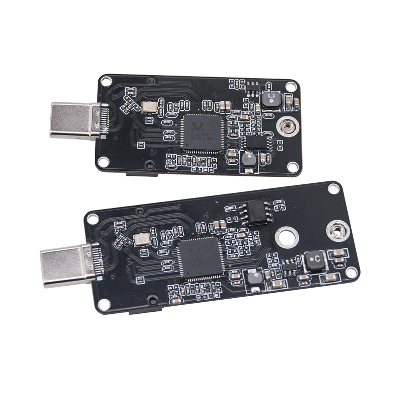 USB 3.2 GEN2 USB-A / Type C Riser M.2 SSD Adapter B+M/M Key for M2 SATA Protocol SSD NVME SSD Dual Protocol RTL9210B Chip 10Gbps