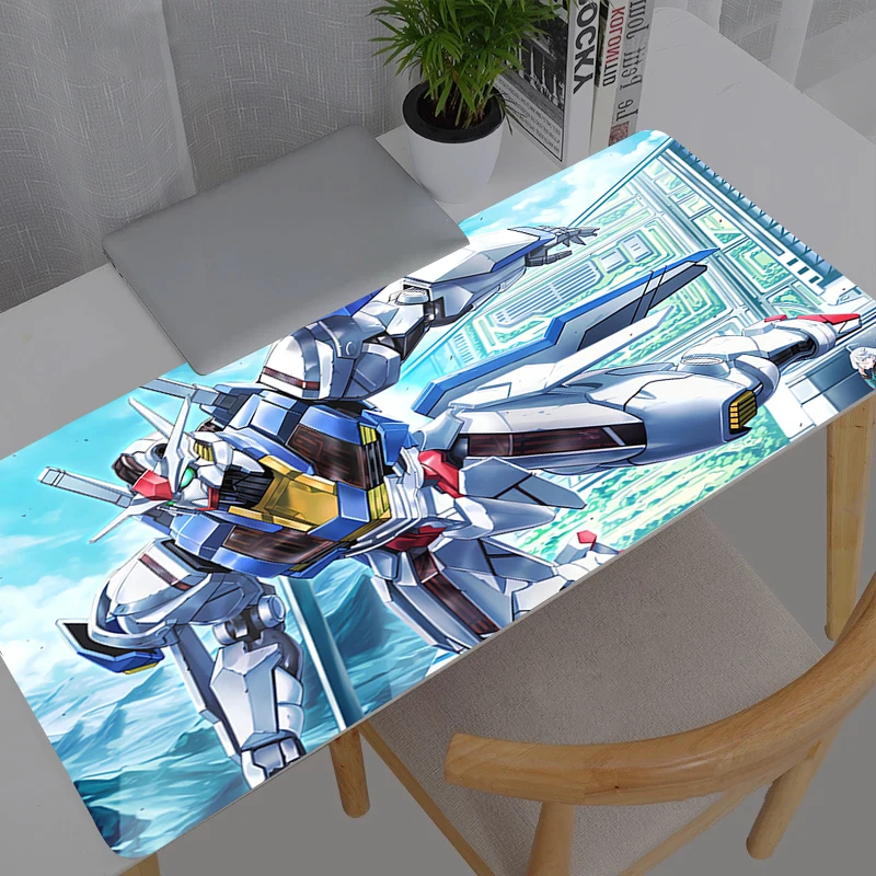 Mouse Pad Gaming Mobile Suit Gundam Accessories PC Gamer Alfombrilla Xxl Computer Desk Mat Laptop Varmilo Keyboard Mousepad