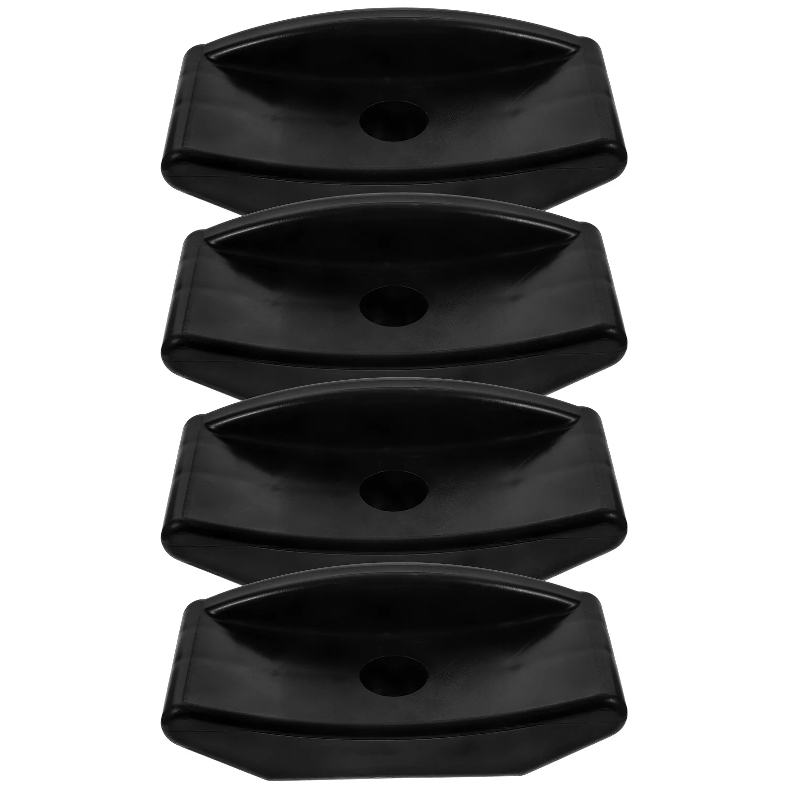 Soporte para mancuernas con barra, estante para el hogar, soporte resistente al desgaste, pesas de mano acolchadas, soporte negro para gimnasio, suministro de Fitness, 4 Uds.