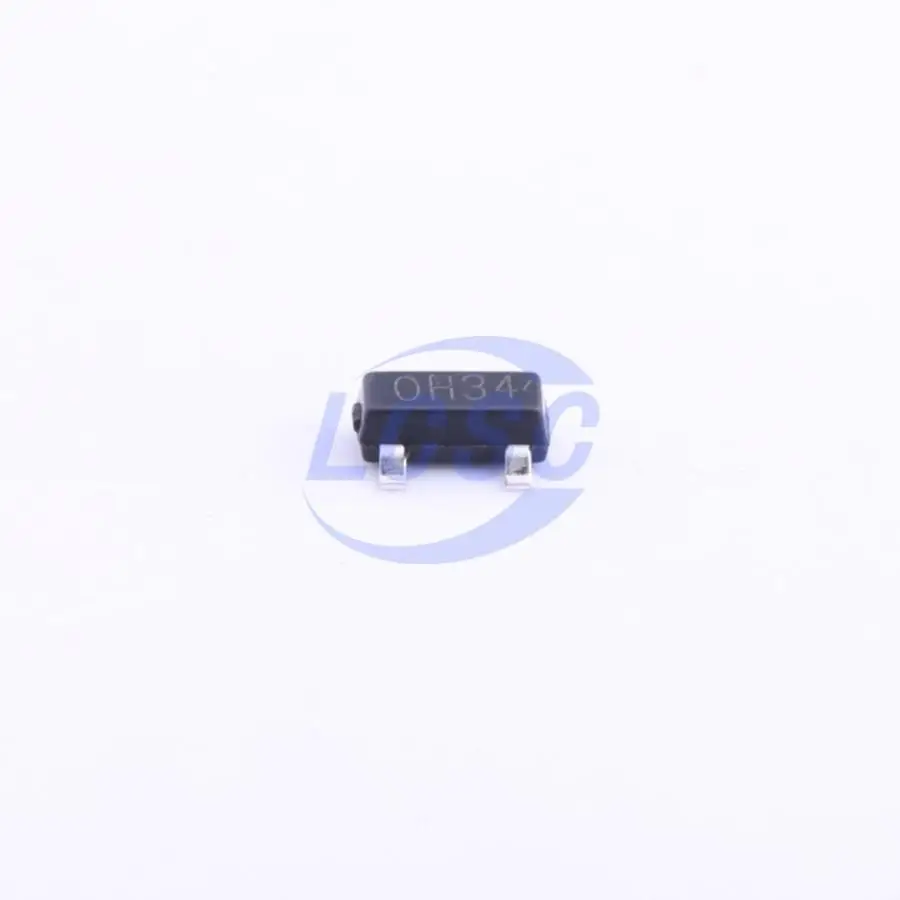 10pieces/original OH34 SOT-23 SMD Hall unipolar switch circuit 4-24V contactless switch Hall sensor