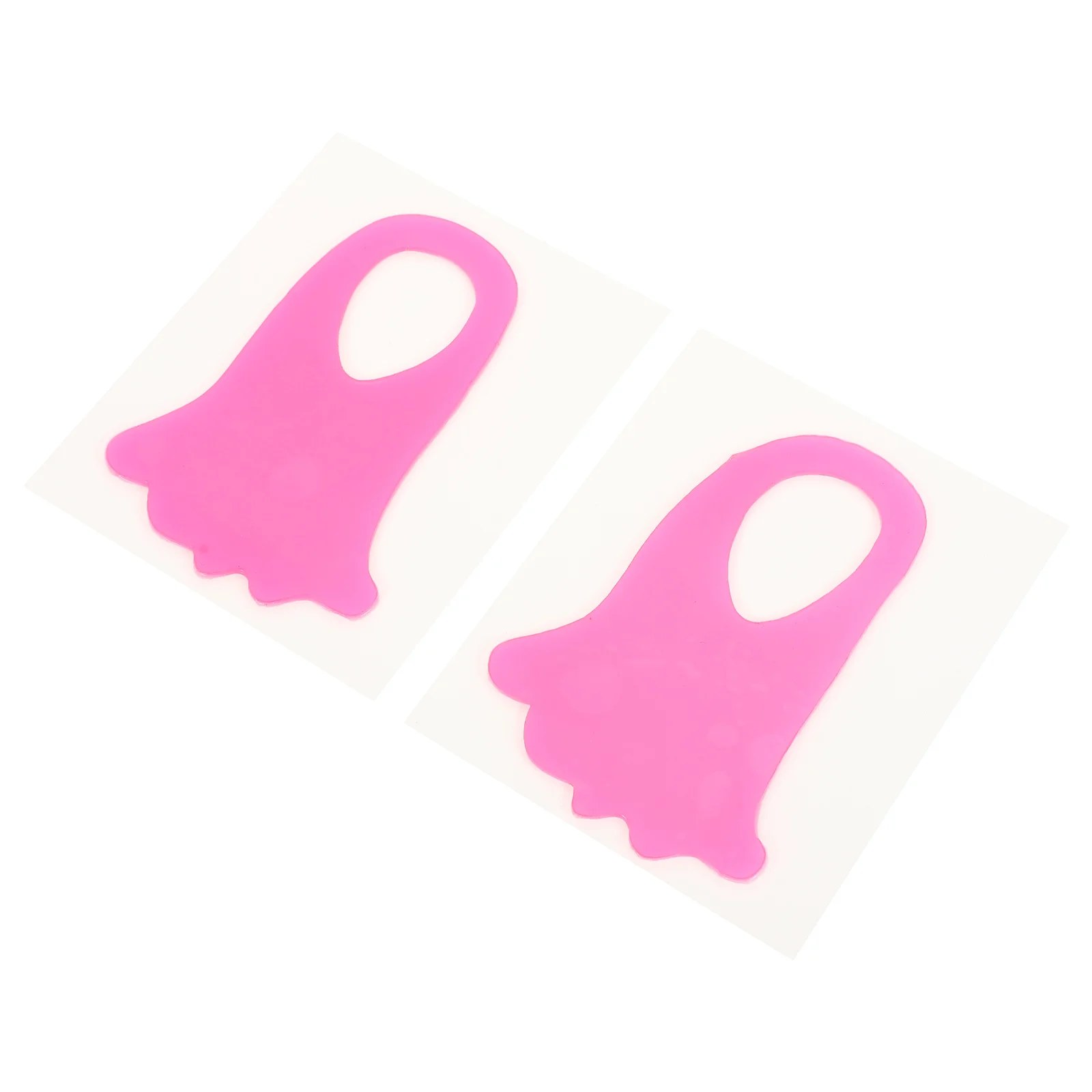 2 Pcs Wrinkle Nasolabial Folds Sticker Stickers The Face Care Product Silica Gel Silicone Man Women Salon Supply Anti-wrinkle