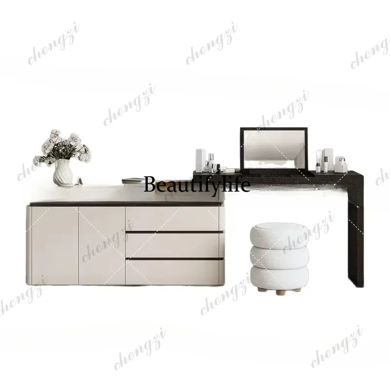 Italian Minimalist Bedside Storage Dresser Integrated Chest Ultra Narrow Thin High End Modern Simple Bedroom Furniture