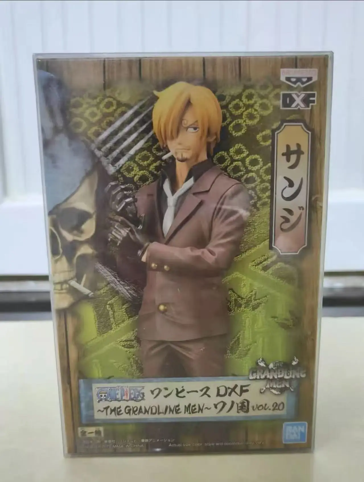 

In Stock Original Bandai One Piece Vinsmoke Sanji Action Figure Toy Children's Gift Collectible Model Decoration