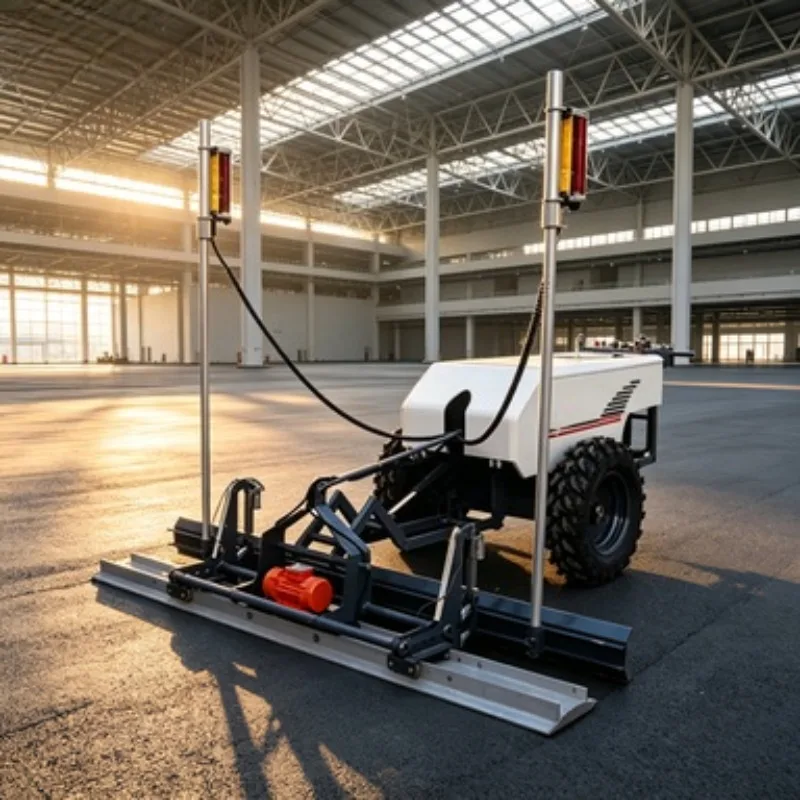 Factory Price Concrete Laser Screed Floor Leveling System Walk Behind Vibratory Leveler Hydraulic Finisher Unit Equipment  