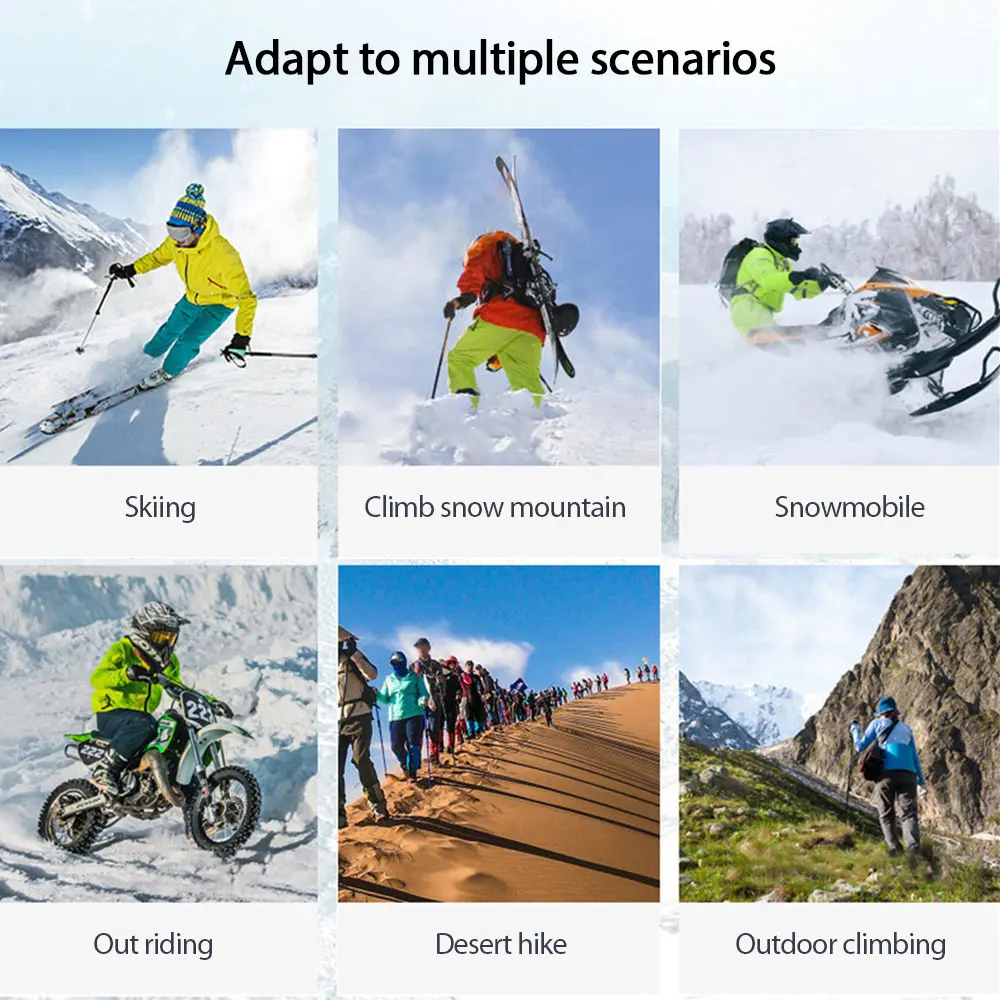 Sport all'aria aperta Inverno Antivento Occhiali da sci Occhiali da moto Occhiali da sci Antipolvere Occhiali da sole da equitazione Articoli per gli occhi Anti-impatto