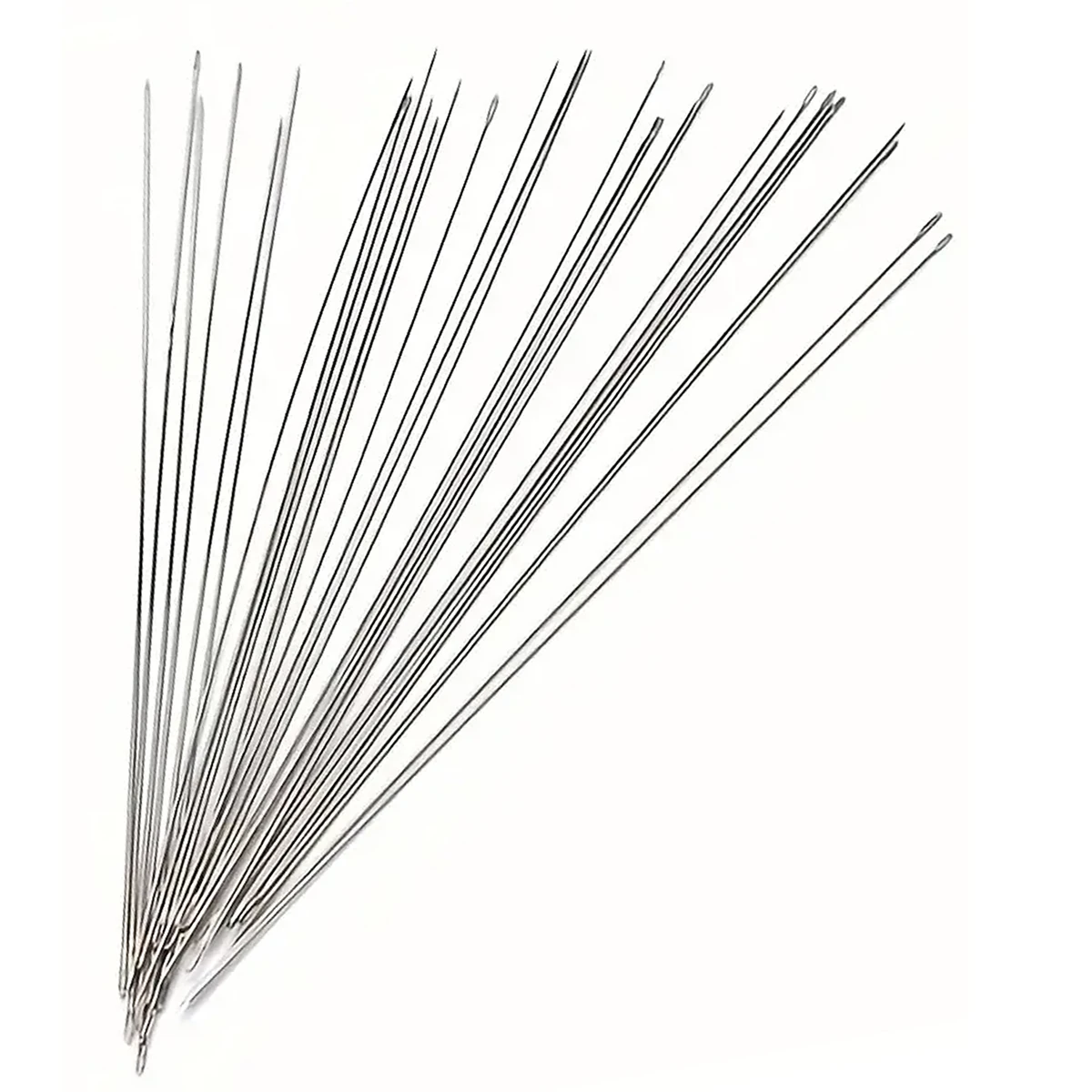 10/30/50pcs12cm Metal Beading Needles For Beads Threading String Tambour/Jewelry Bracelet Necklace Making Pins Cord Tools Pins D