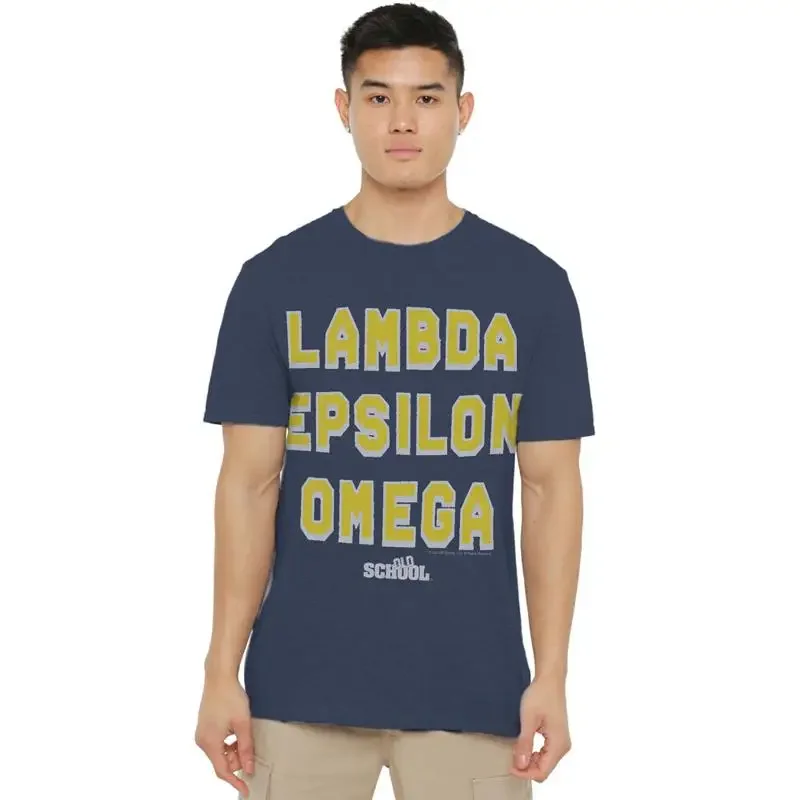 Old School The Shool Fraternity T Shirt S 2Xl Navy