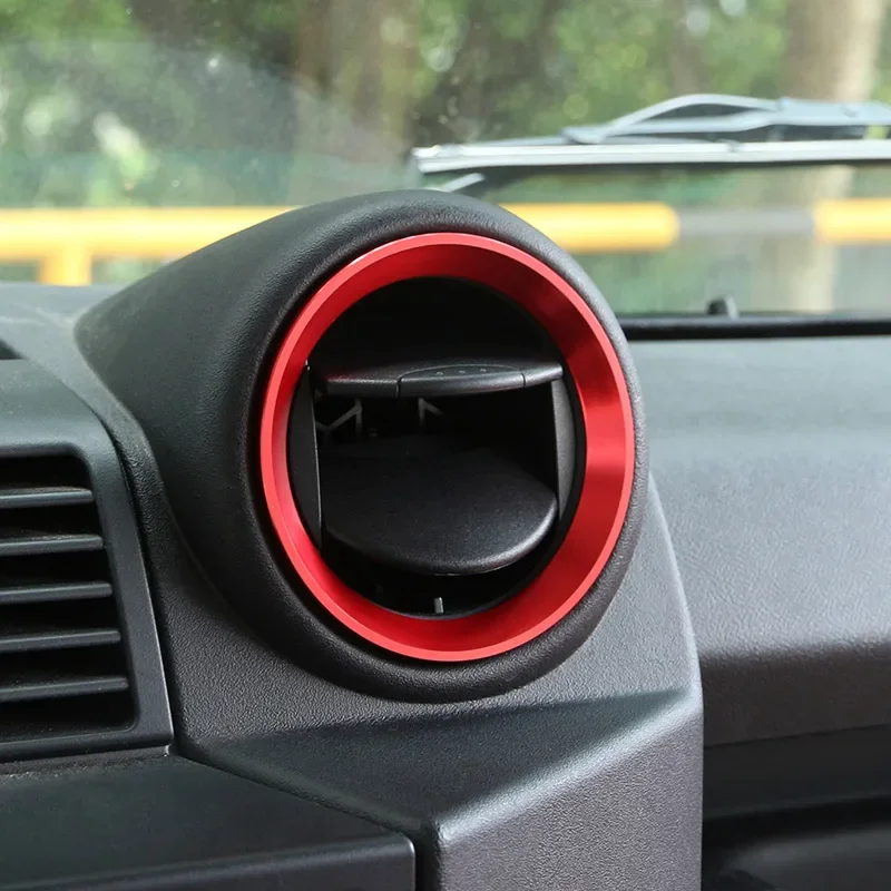 

For Land Rover Defender 90 110 130 2004-2018 Car Center Console air conditioner Vent Outlet Cover Trim Stickers Car Accessories