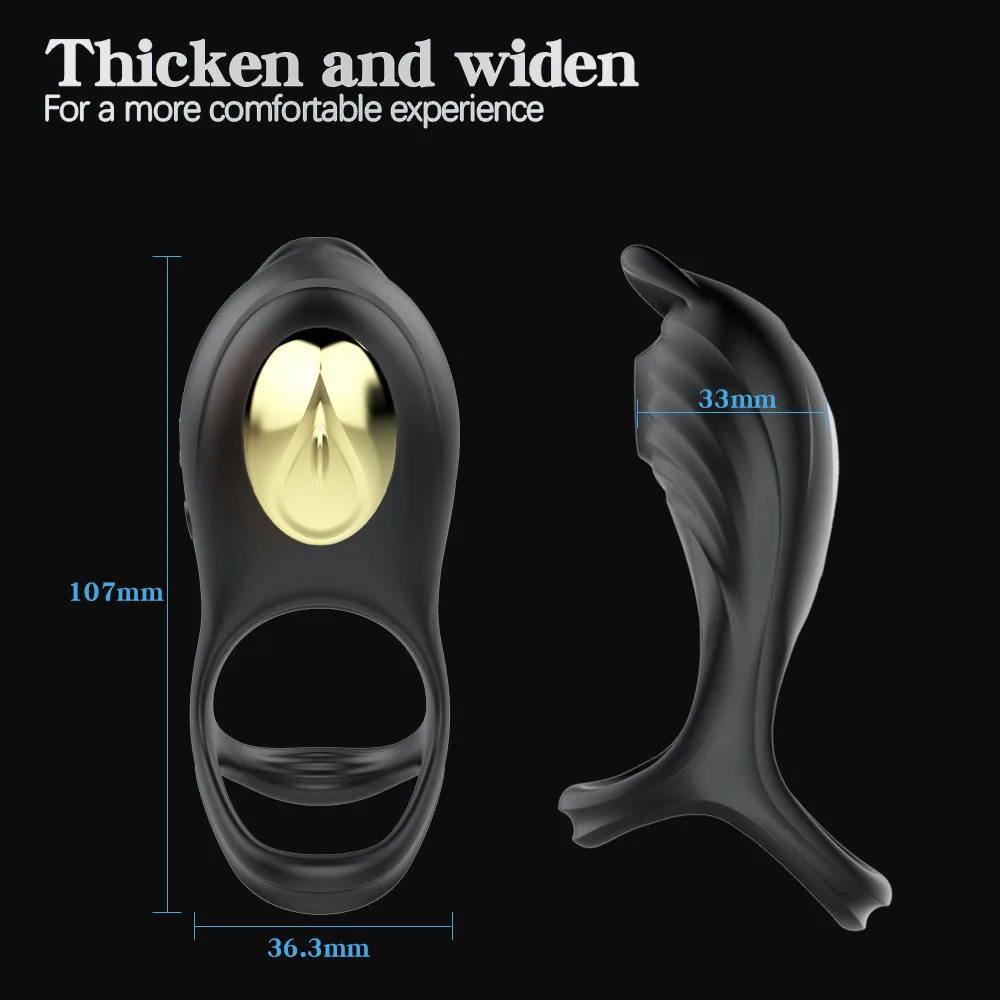 Suction Penis Ring Sex Toys for Man Women Vibrating Cock Ring for Penis G Spot Stimulation Pleasure Vibrator Couples Adult Toys