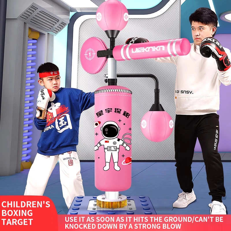 

Boxing speed ball Children's reaction ability training Dodge reaction target Boxing sandbag equipment Home rotating stick target