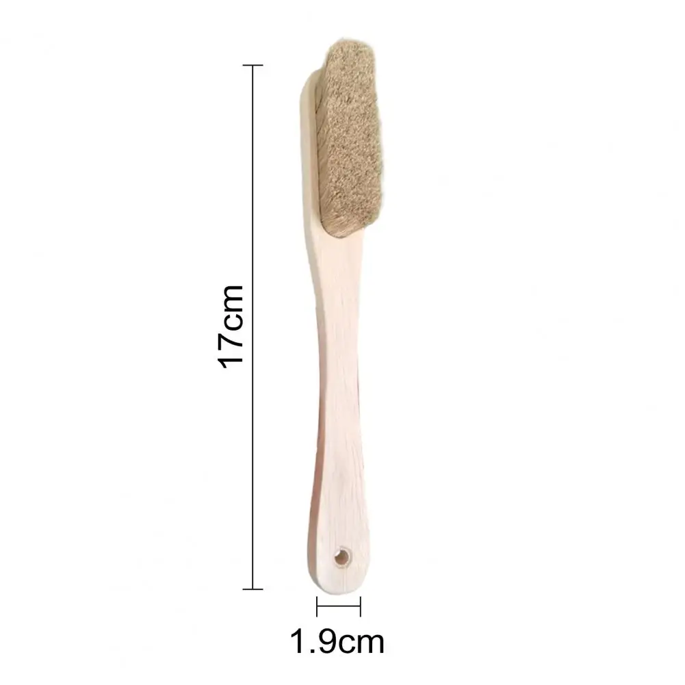 Bristle Brush for Gravel Surfaces Eco-friendly Rock Climbing Brush Set with Beech Wood Handle Boar Hair Bristles for Callus