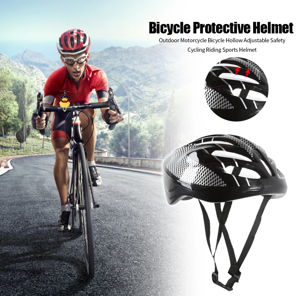 Adjustable Racing Cycling Helmet Outdoor Motorcycle Bicycle Protective Helmet Biking Portable Dustproof Cycling Parts