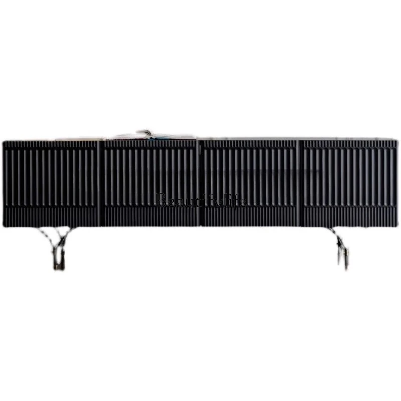 

Simple modern TV cabinet storage Nordic style design light luxury TV cabinet living room model room