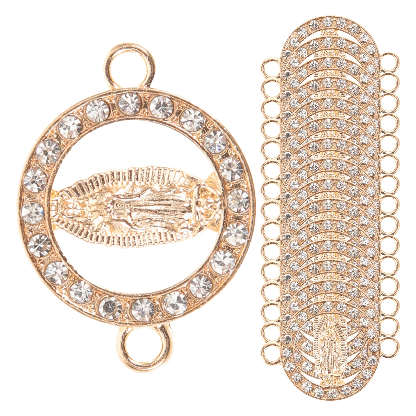 

20 Pcs Virgin Pendant Ornaments Jewelry Metal Charms Alloy Pendants Necklace Bracelet Miss Key Chain Connection