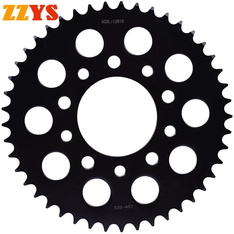 Motorcycle 525HO Ring Golden Chain 525 16T 45T Front Rear Sprocket For Honda NV600 C-K L N P R Steed PC21 NV600C NV 600 Steed600