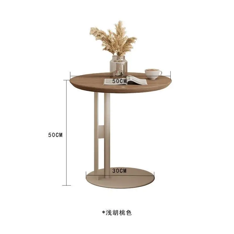 A few combinations by the sofa, home living room meeting guests, small round , solid wood balcony, mini coffee table
