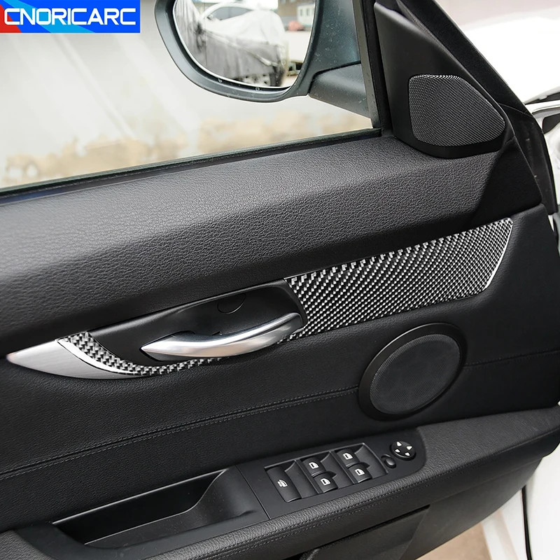 

Автомобильные аксессуары, дверная ручка, боковая панель, рамка, декоративная накладка, полоски для BMW Z4 E89 2009-16, внутренние наклейки из углеродного волокна