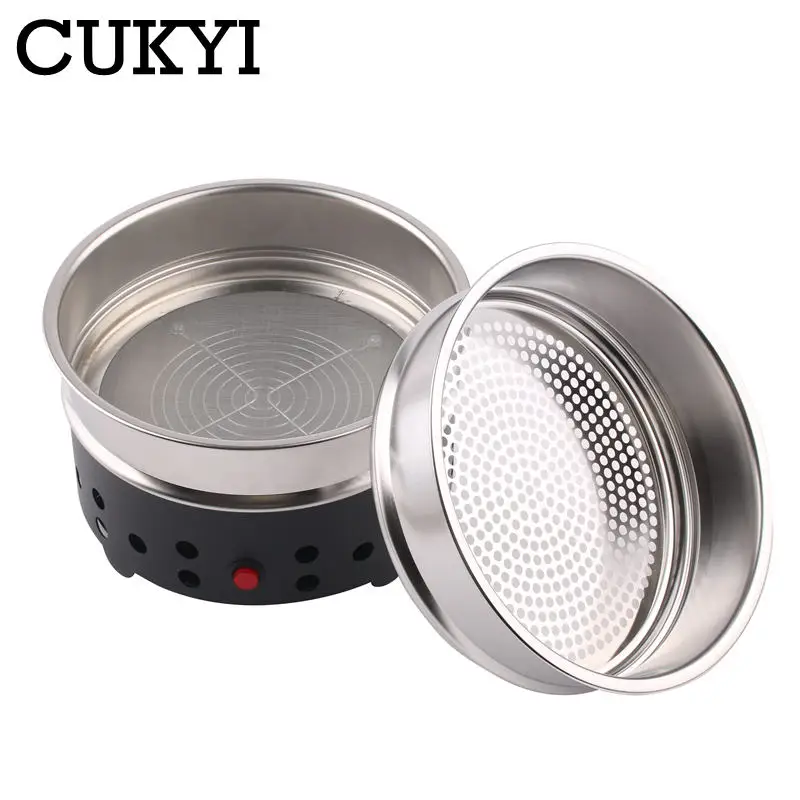 Coffee roasting Heat Dissipation Coffee Bean Cooling plate 350g/600g Double layer 60-mesh sieve Heat Sink Rapid Cooling Cooler