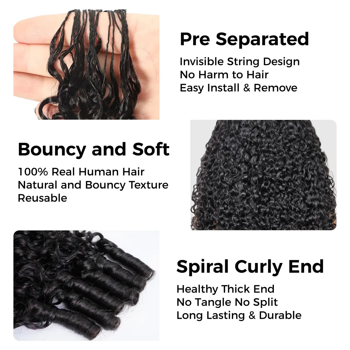 Burmese Curly  Feather Crochet - Hair Care Formulation 评论和价格