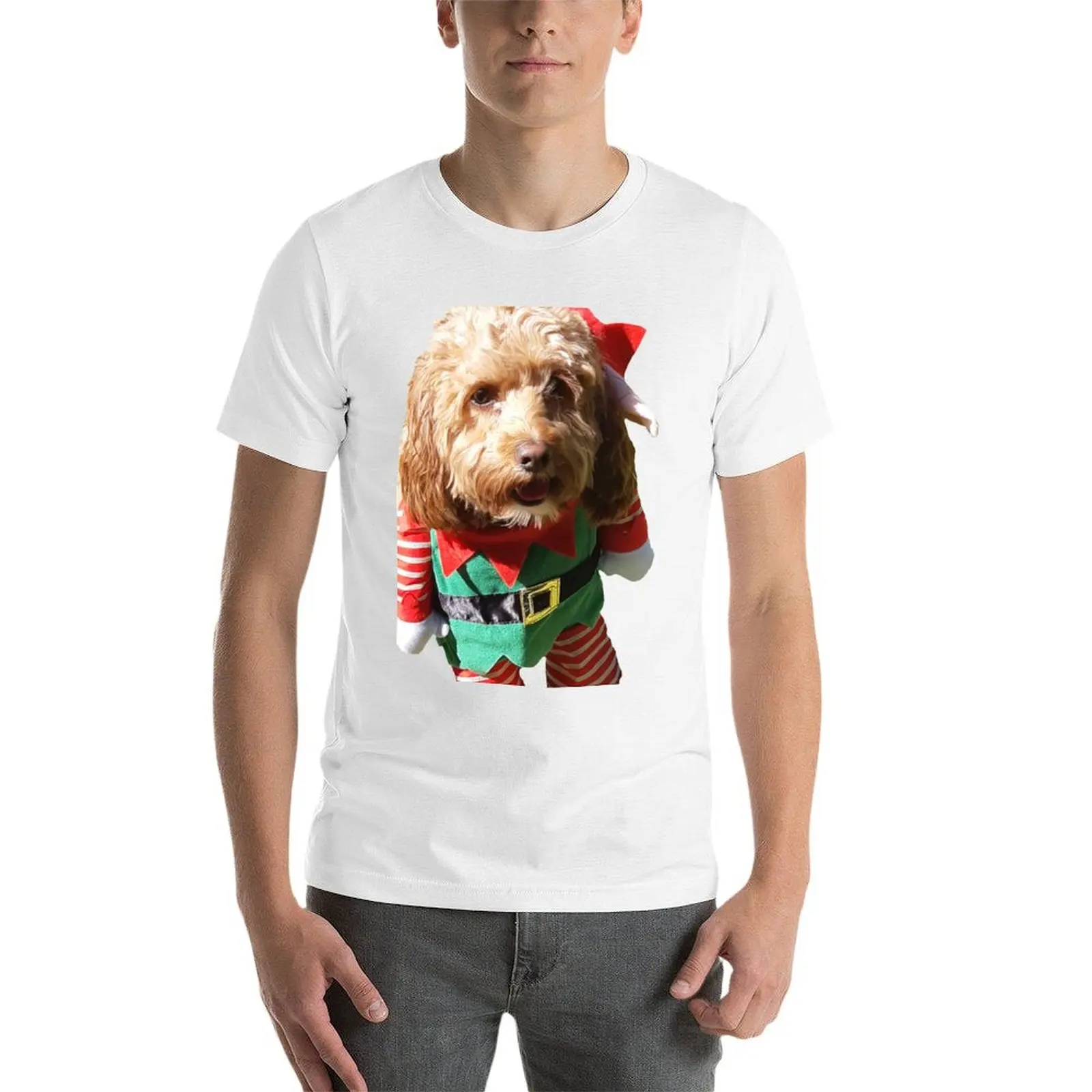 تي شيرت تافي ذا كريسماس سبودل-كوكابو تي شيرت رجالي 100% قطن فاخر ماركة تي شيرت رجالي قطن تي شيرت للرجال تي شيرت #4