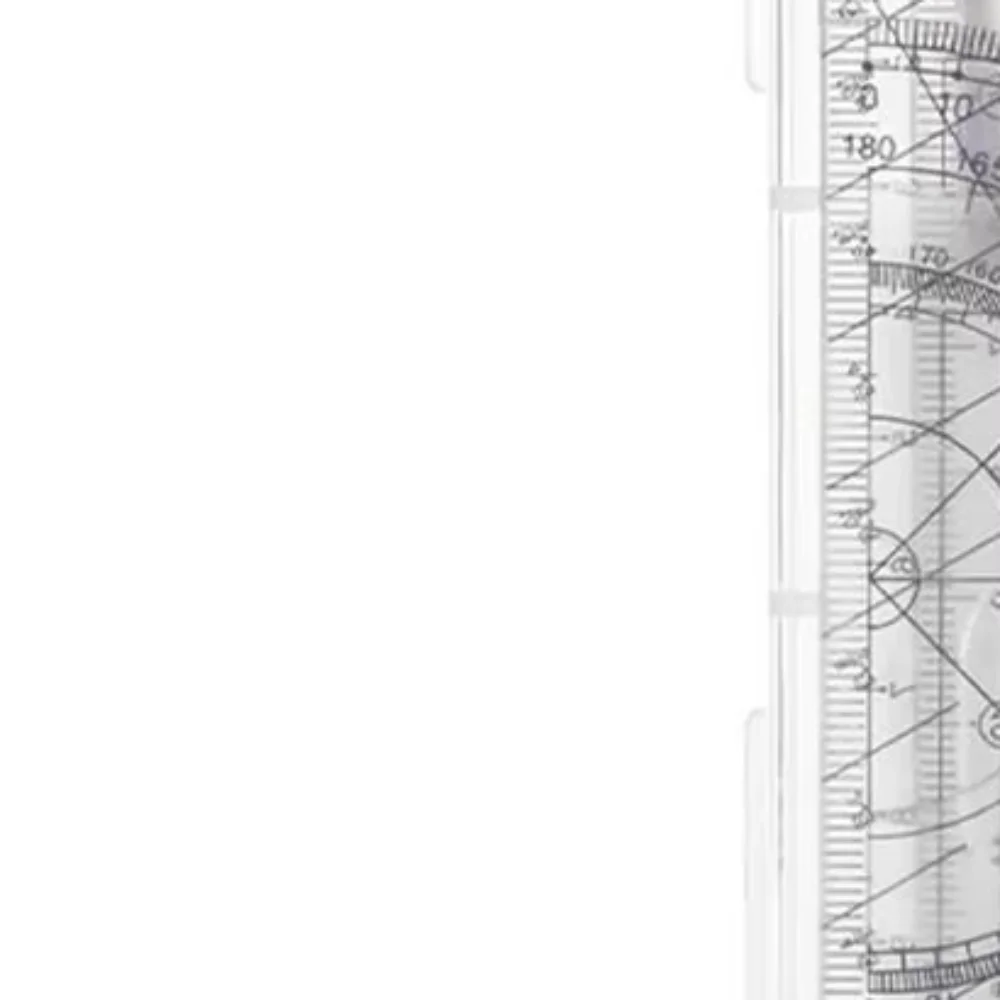 

8PCS/Set Plastic Ruler Compasses Set Eraser Transparent Measuring Ruler Straight Ruler Set Square Drawing Tool School Office