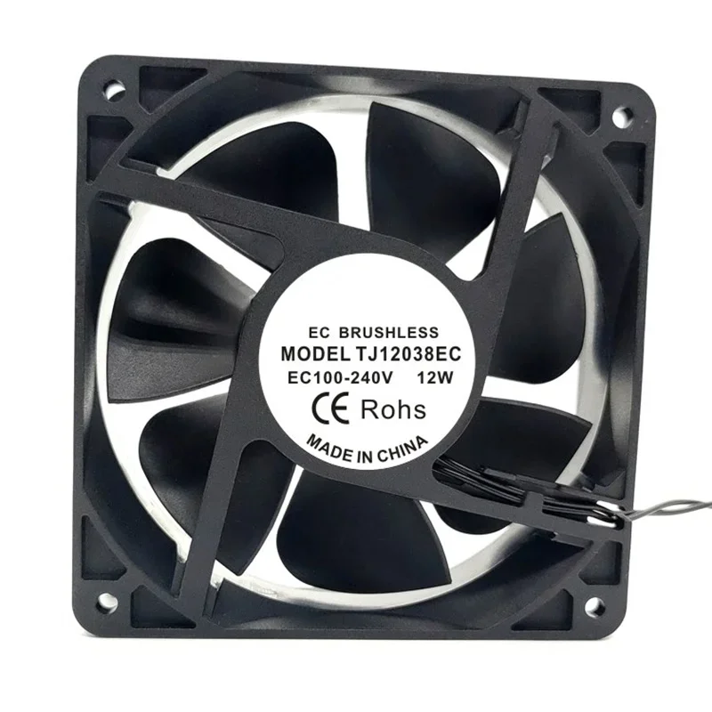 EC 100V-240V universal wide voltage 110V 220V 230V cooling fan 6cm 8cm 9cm 12cm 14cm industrial fan for cabinet welding machine